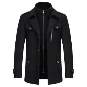Mantel herren kudoro herren wintermantel wolle kurz
