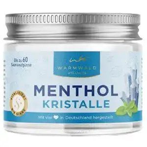 Mentholkristalle sauna warmwald mentholkristalle 100 ml