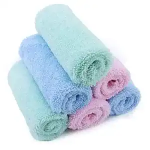 Mikrofaser waschlappen polyte premium waschlappen fuer babys