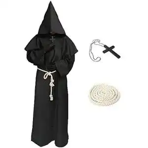 Moenchskutte xinlong halloween moench robe priester kostuem