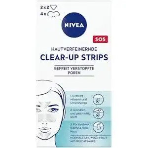Nasenstrips mitesser nivea hautverfeinernde clear up strips