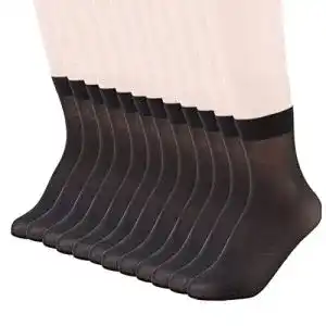 Nylonstruempfe manzi nylon socken damen 12 paar high ankle