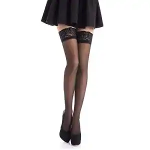 Nylonstruempfe romartex halterlose 20 den elasthan struempfe