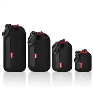 Objektivtasche polam foto set aus neopren objektivbeutel