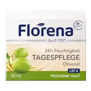 Olivenoel creme florena tagescreme bio olivenoel 50 ml