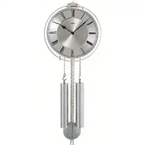 Pendeluhr ams moderne wanduhr mit mechanischem laufwerk