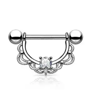 Piercing paula fritz brustwarzen brust frau maenner intim