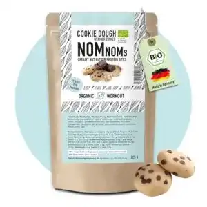 Protein cookies organic workout cookie dough nomnoms