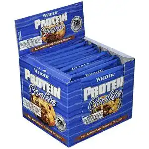 Protein cookies weider protein cookie all american dough 12x
