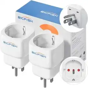 Reiseadapter usa bigfish reiseadapter usa adapter 2 pack