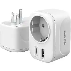 Reiseadapter usa paidashu reisestecker adapter usa