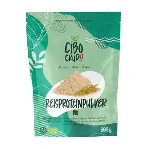 Reisprotein bio cibo crudo crudo biologico vegan reisprotein