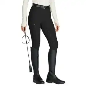 Reitleggings willit damen reithose silikon vollbesatz high waist