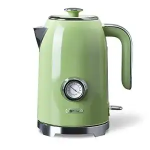 Retro wasserkocher wiltal wasserkocher 17l 2200w retro green