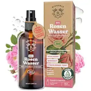 Rosenwasser bionoble bio 100ml hydrolat damaszener rosen