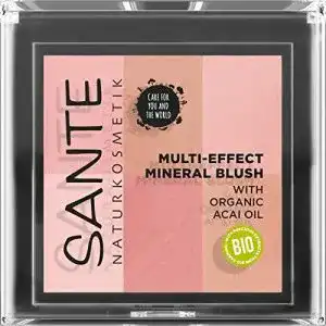 Rouge sante naturkosmetik multi effect mineral blush 01 coral