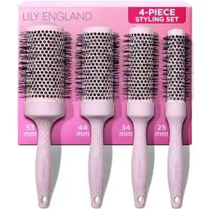Rundbuersten lily england bio set fuer damen recycelbar