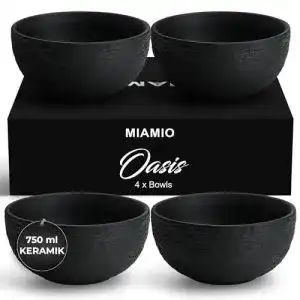 Salatschuessel miamio 750 ml schuesseln bowl 4er set