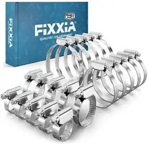Schlauchschellen fixxia set aus edelstahl e28c80 8 16mm 16 25mm