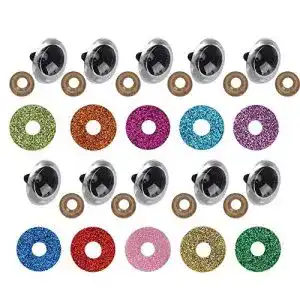 Sicherheitsaugen fydun 100 set glitzeraugen puppenaugen