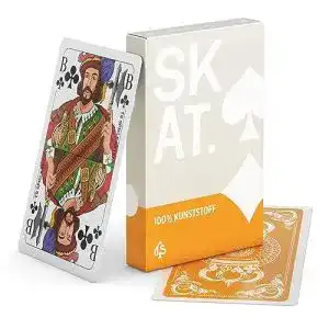 Skat ts spielkarten kartenspiel aus 100 kunststoff plastik