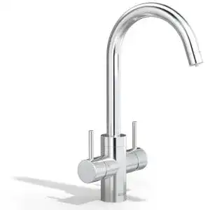 Sodaarmatur brita kuechenarmatur yource pro select chrom rund