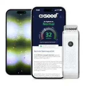 Spermatest exseed health fuer zu hause 2 tests