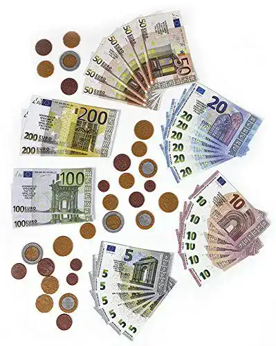 Spielgeld Polly für Kinder Kaufladen und Rechengeld
