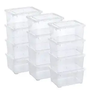 Stapelboxen grizzly kleine aufbewahrungsbox mit deckel 17 l