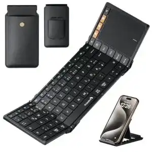 Tastatur mit touchpad protoarc xk01 tp bluetooth faltbare