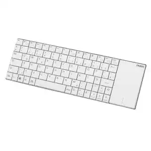 Tastatur mit touchpad rapoo e2710 kabellose multimedia tastatur
