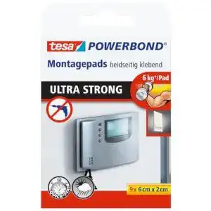 Tesa powerstrips tesa powerbond ultra strong klebepads