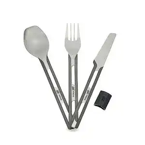 Titan besteck esbit titan besteck set ultraleichtes besteckset