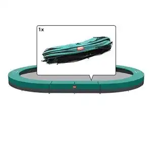 Trampolin oval berg trampolin schutzrand oval federabdeckung