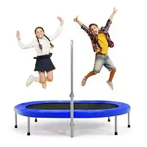 Trampolin oval komfotteu faltbares trampolin fuer 2 personen