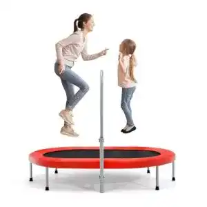 Trampolin oval lifezeal trampolin fuer 2 personen faltbares