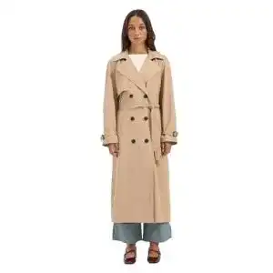 Trenchcoat damen only damen onlchloe double b otw noos