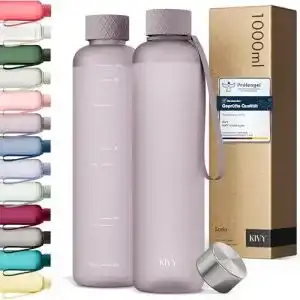 Trinkflasche fitness kivy tritan trinkflasche 1l kohlensaeure