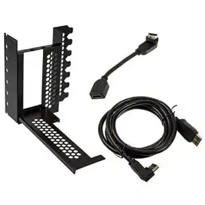 Vertikale grafikkartenhalterung cablemod montagesatz