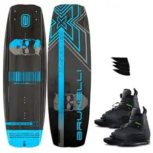 Wakeboard brunelli carbon set 138 cm mit jobe maze bindung
