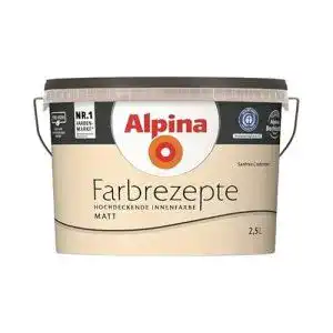 Wandfarbe beige alpina farbrezepte innenfarbe wandfarbe matt