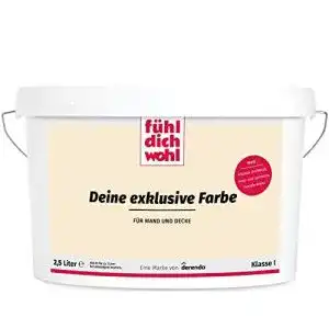 Wandfarbe beige derendo fuehl dich wohl deine farbe beige 25l