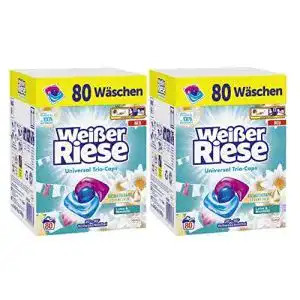 Waschmittel weisser riese universal trio caps aromatherapie