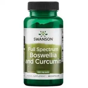 Weihrauch kurkuma kapseln swanson full spectrum boswellia