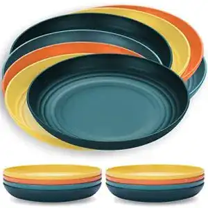 Weizenstroh teller kyraton teller 8er 23cm speiseteller