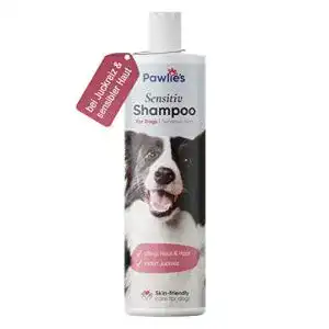 Welpen shampoo pawlies sensitiv gegen juckreiz milben