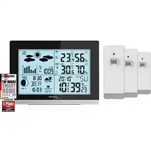 Wetterstation mit 3 aussensensoren technoline set ws6762