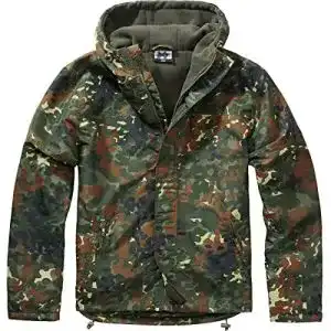 Windbreaker herren bwum windbreaker mit zipper groesse m