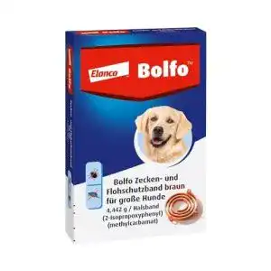 Zeckenhalsband fuer hunde bolfo elanco zecken u flohhalsband
