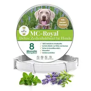 Zeckenhalsband fuer hunde mc royal deluxe